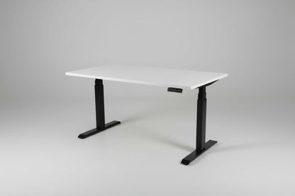 Circulair Elektrisch Zit - Sta Bureau Voortman | Zwart Frame | Tafelbladkleur naar Keuze | Circufair - Kantoormeubelen