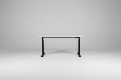 Circulair Elektrisch Zit - Sta Bureau | Zwart Frame | Bladkleur naar Keuze | USB | 160x80 cm | Circufair - Bureaus