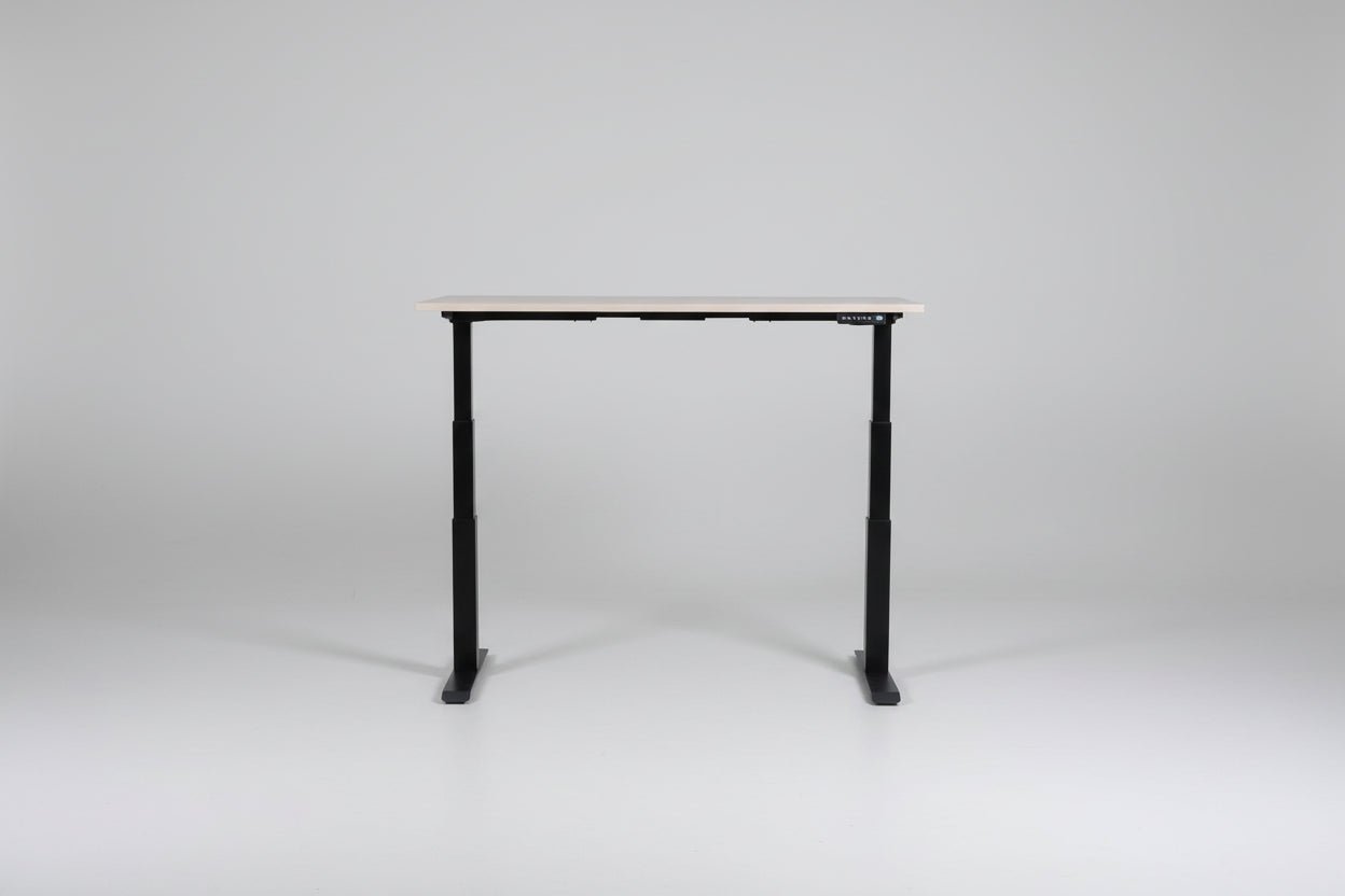 Circulair Elektrisch Zit - Sta Bureau | Zwart Frame | Touchscreen | Bladkleur naar Keuze |160x80 cm | Circufair - Bureaus