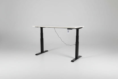 Circulair Elektrisch Zit - Sta Bureau | Zwart Frame | Touchscreen | Bladkleur naar Keuze |160x80 cm | Circufair - Bureaus