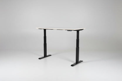 Circulair Elektrisch Zit - Sta Bureau | Zwart Frame | Touchscreen | Bladkleur naar Keuze |160x80 cm | Circufair - Bureaus