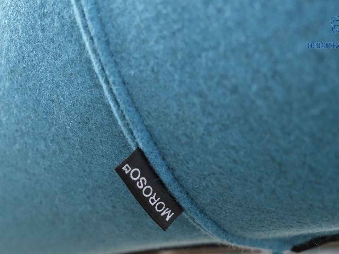 Circulaire Akoestische Stiltebank Moroso Turquoise Geluidsabsorberend | Circufair - Banken