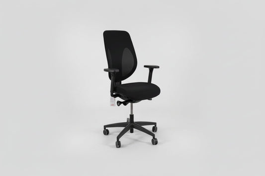 Circulaire Bureaustoel Giroflex 353 | 4D NPR Armleuningen | NPR 1813 | Mesh Rugleuning | Circufair - Bureaustoelen