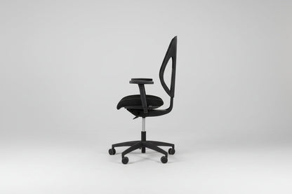 Circulaire Bureaustoel Giroflex 353 | 4D NPR Armleuningen | NPR 1813 | Mesh Rugleuning | Circufair - Bureaustoelen
