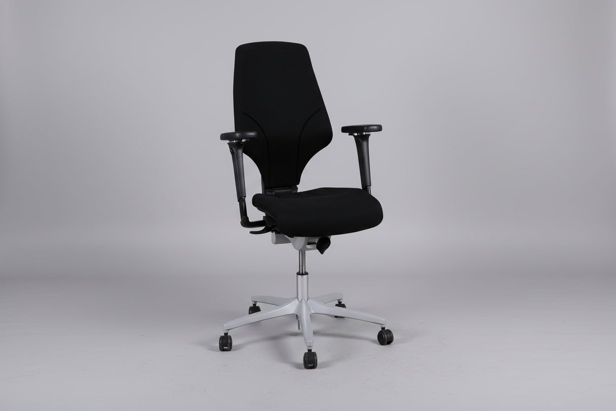 Circulaire Bureaustoel Giroflex 64 4D Armleuningen Ergonomisch | Circufair - Bureaustoelen