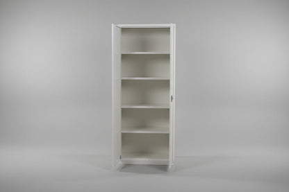 Circulaire Klapdeurkast Wit 4 Legborden 180x80x38 cm | Circufair - Kasten