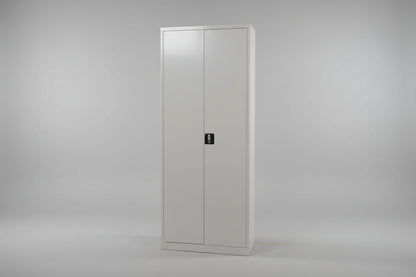 Circulaire Klapdeurkast Wit 4 Legborden 180x80x38 cm | Circufair - Kasten