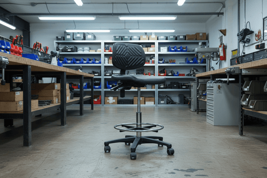 Circulaire Medisit Actavis Werkplaatsstoel – Ergonomisch Verstelbaar | Circufair - Kantoormeubelen