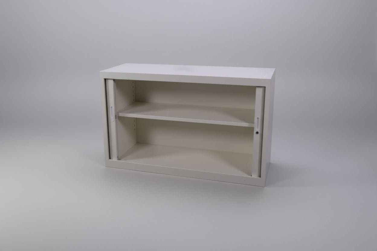 Circulaire Roldeurkast Wit 1 Legbord 73x120x45 cm | Circufair - Kasten