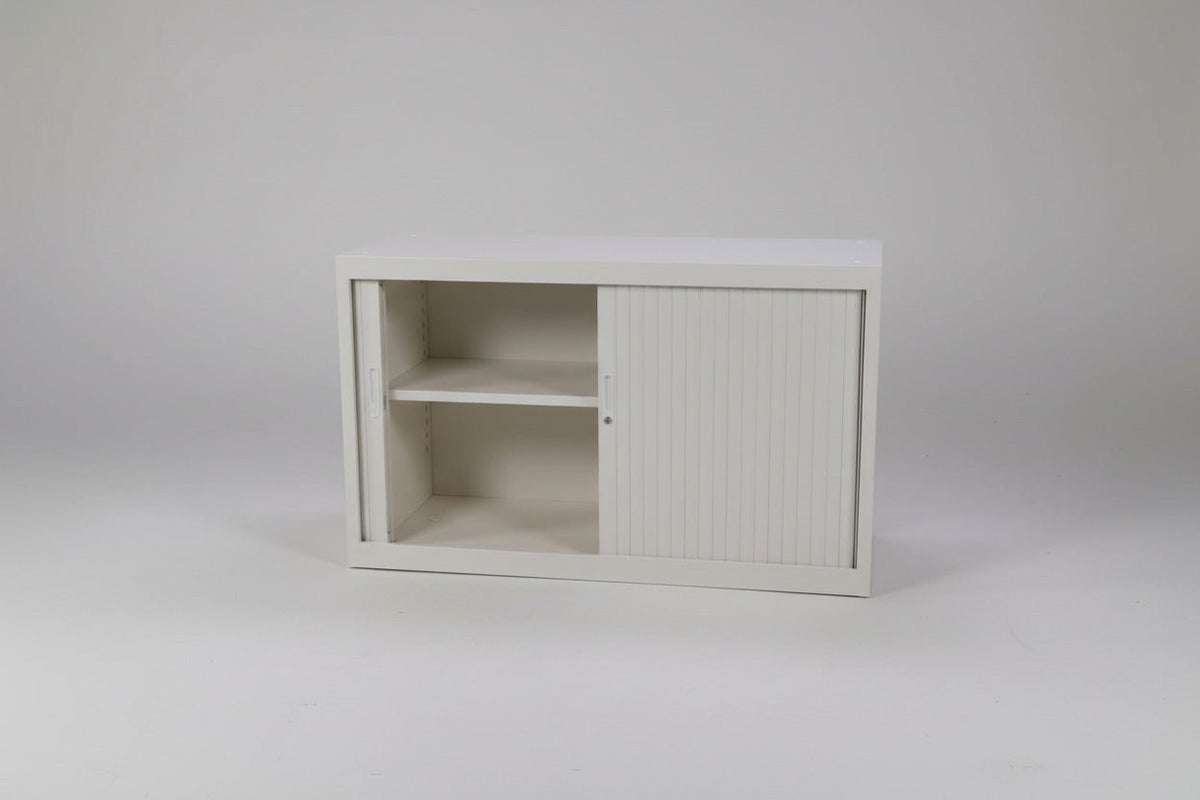 Circulaire Roldeurkast Wit 1 Legbord 73x120x45 cm | Circufair - Kasten