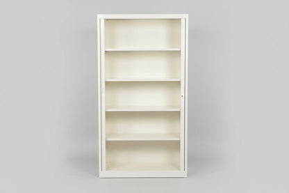 Circulaire Roldeurkast Wit 4 Legborden 195x120x45 cm | Circufair - Kasten