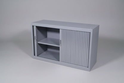 Circulaire Roldeurkast Zilvergrijs | 1 Legbord | 73x120x45 cm | Circufair - Kasten