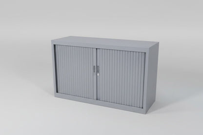 Circulaire Roldeurkast Zilvergrijs | 1 Legbord | 73x120x45 cm | Circufair - Kasten