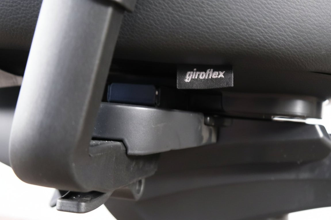Duurzame Bureaustoel Giroflex 60 24 - uurs Echt Leder 4D NPR Armleuningen | Circufair - Kantoormeubelen